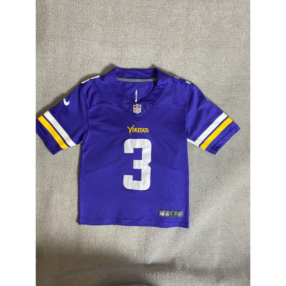 Nike Jordan Addison #3 Minnesota Vikings NFL Jersey YOUTH Medium